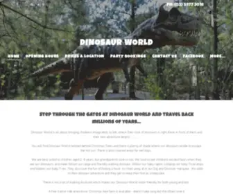 DinosaurWorld.net.au(Dinosaur World) Screenshot