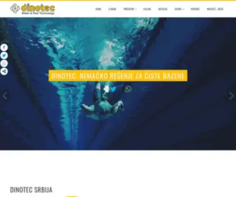 Dinotec.rs(Dinotec Srbija) Screenshot