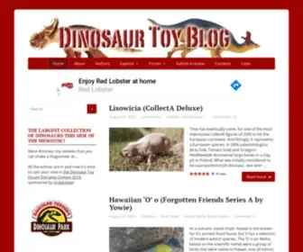 Dinotoyblog.com(The largest collection of dinosaurs this side of the Mesozoic Era) Screenshot