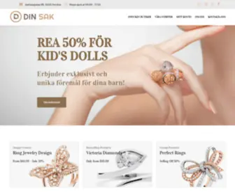 Dinsak.com(Din Sak AB) Screenshot