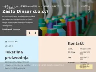 Dinsar.hr(Dinsar d.o.o) Screenshot