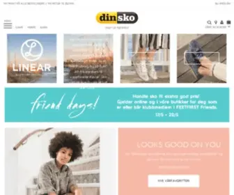 Dinsko.no(Skomote på nettet) Screenshot