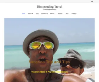 Dinspreading.com(Vacantion trip and holidays) Screenshot