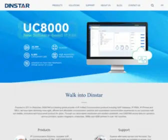 Dinstar.com(VoIP Gateway) Screenshot