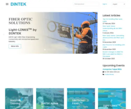 Dintek.com.au(High-Quality Computer & Network Components & network cable manufacturer) Screenshot