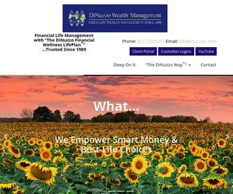Dinuzzo.com(DiNuzzo Wealth Management) Screenshot