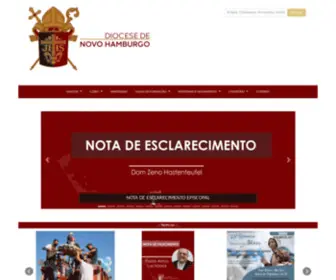 Diocese.org.br(Diocese de Novo Hamburgo) Screenshot