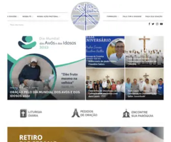 Diocesedecolatina.com.br(Diocese de colatina) Screenshot