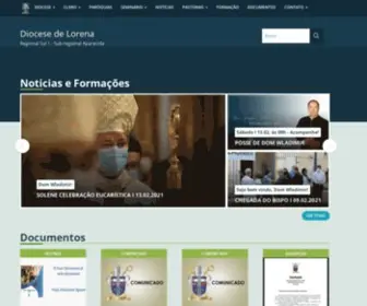 Diocesedelorena.com(Diocese de Lorena) Screenshot