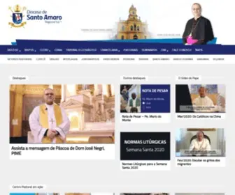 Diocesedesantoamaro.org.br(São Paulo) Screenshot