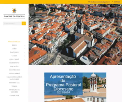 Diocesedofunchal.com(EC CALOUSTE GULBENKIAN (FUNCHAL)) Screenshot