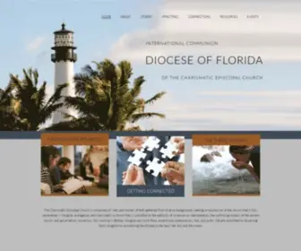 Dioceseofflorida.com(Charismatic Episcopal Church CEC Florida Diocese) Screenshot