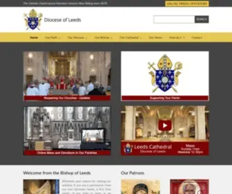 Dioceseofleeds.org.uk(Diocese of Leeds) Screenshot