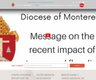 Dioceseofmonterey.org(Diocese of Monterey) Screenshot