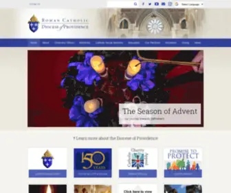 Dioceseofprovidence.net(Roman Catholic Diocese of Providence) Screenshot