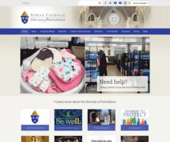 Dioceseofprovidence.org(Diocese of Providence) Screenshot