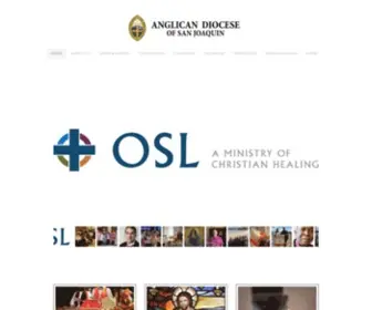Dioceseofsanjoaquin.net(Anglican Diocese of San Joaquin) Screenshot