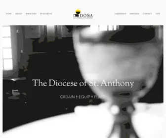 Dioceseofstanthony.com(DOSA) Screenshot