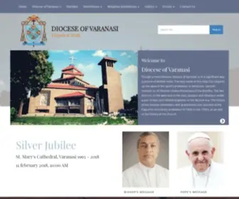 DioceseofVaranasi.org.in(Diocese Of Varanasi) Screenshot