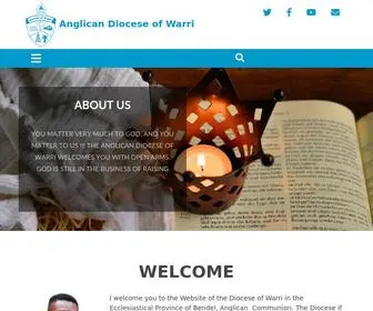 Dioceseofwarri.com(Restoring the ancient landmark) Screenshot