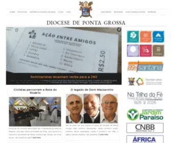 Diocesepontagrossa.org.br(Diocese de Ponta Grossa) Screenshot