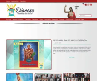 Diocesesaojoao.org.br(SÃO) Screenshot