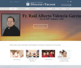 Diocesetucson.org(Diocese of Tucson) Screenshot