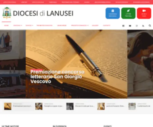 Diocesilanusei.it(Diocesi di Lanusei) Screenshot