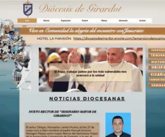 Diocesisdegirardot.org(Diócesis) Screenshot