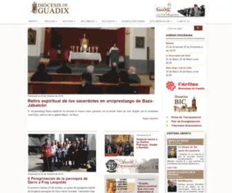 Diocesisdeguadixbaza.org(DIÓCESIS DE GUADIX) Screenshot