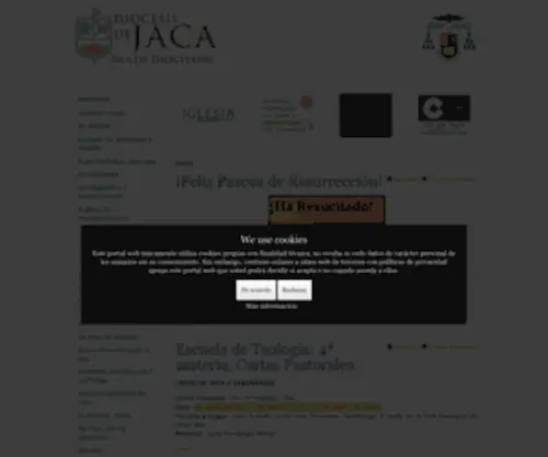 Diocesisdejaca.org(Diócesis) Screenshot