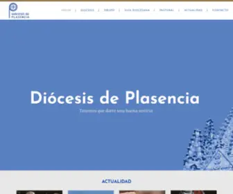 Diocesisplasencia.org(DIOCESIS DE PLASENCIA) Screenshot