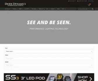 Diodedynamics.com(Diode Dynamics Automotive LED Lighting) Screenshot