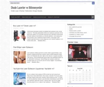 Diodelazer.com(Diod Lazer) Screenshot