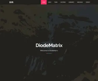 Diodematrix.com(DiodeMatrix) Screenshot