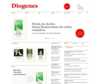 Diogenes.ch(Diogenes Verlag) Screenshot