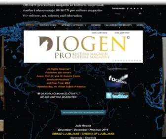 Diogenpro.com(DIOGEN pro kultura magazin za kulturu) Screenshot