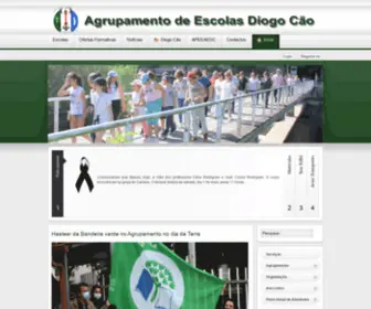 Diogocao.edu.pt(Agrupamento) Screenshot