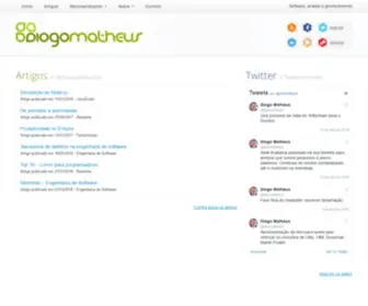 Diogomatheus.com.br(Publicações sobre tecnologia) Screenshot