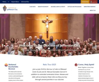 Diojeffcity.org(Diocese of Jefferson City) Screenshot
