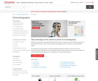 Dionex.com(Thermo Fisher Scientific) Screenshot