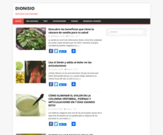 Dionisio.com.ar(Noticias y Actualidad) Screenshot