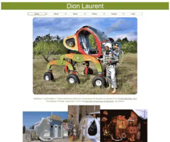 Dionlaurent.com(Dion Laurent Contemporary Artist) Screenshot