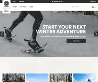 Dionsnowshoes.com(Dion-NeviTREK Snowshoes) Screenshot