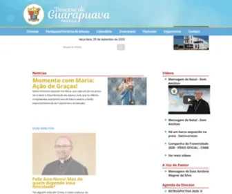 Diopuava.org.br(Diocese de Guarapuava) Screenshot