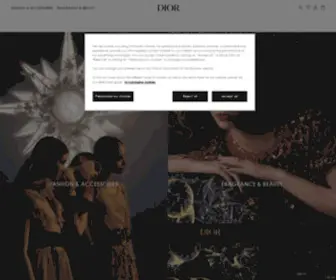 Dior.com(Dior official website) Screenshot