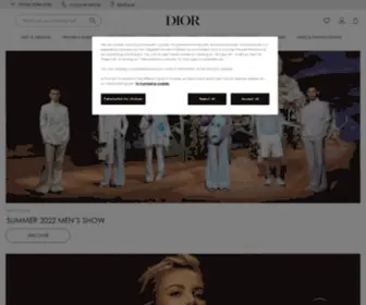 Dior.org(Dior official website) Screenshot