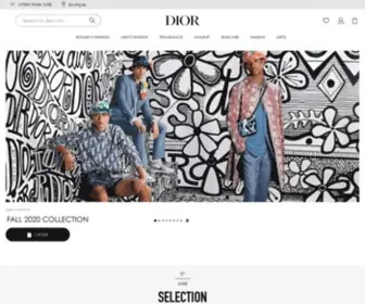 Diorcouture.com(Dior official website) Screenshot