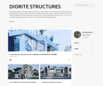 Dioriteplanstudio.com.ng(DIORITE STRUCTURES) Screenshot