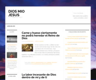 Diosmiojesus.com(Dios Mio Jesus) Screenshot